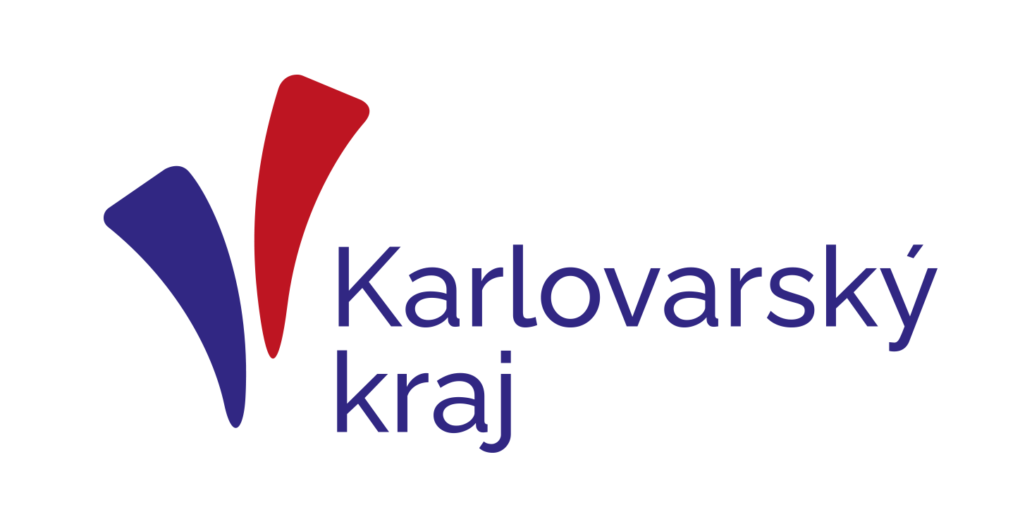 Official logo of Karlovarský kraj region, professional, clean