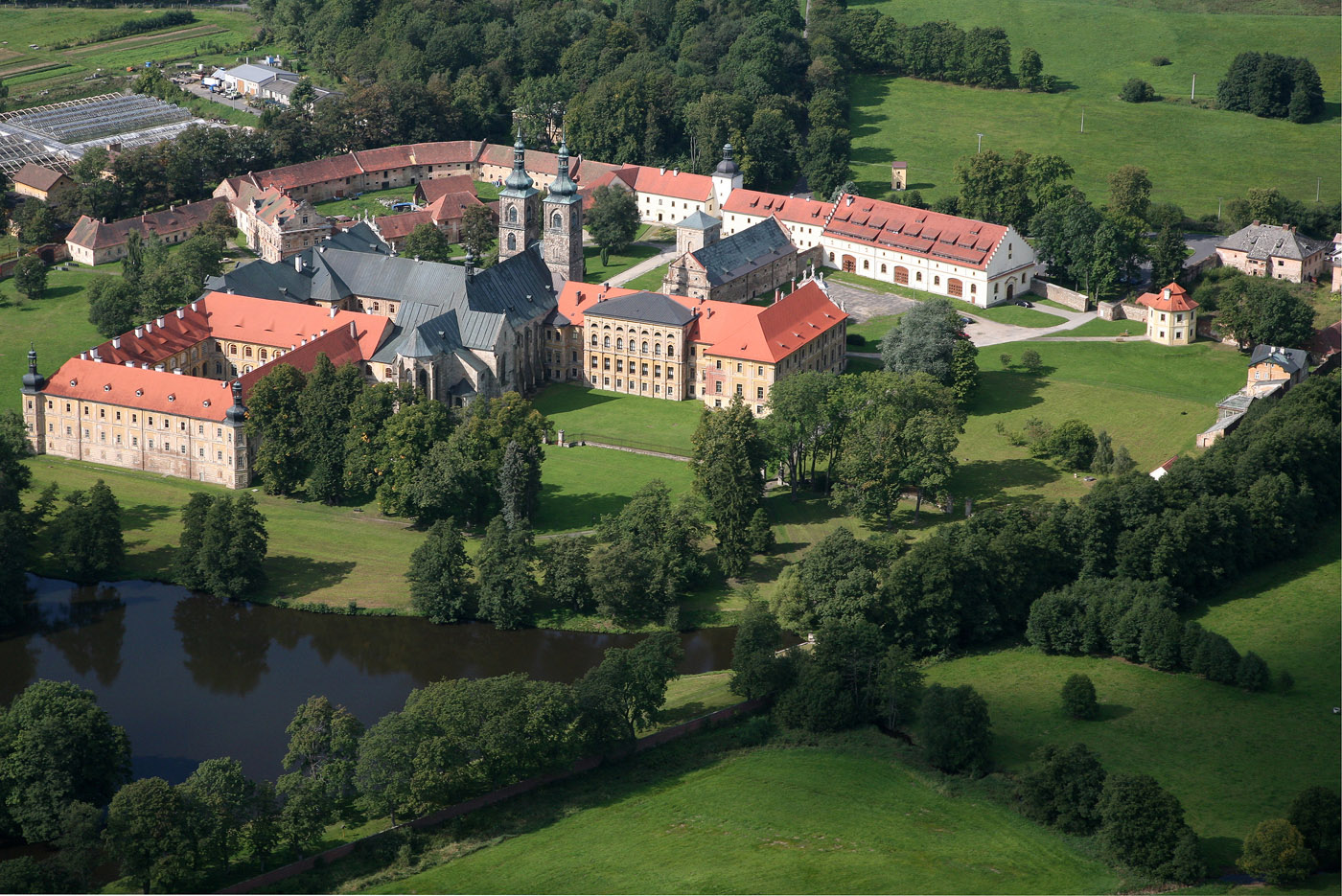 historic monastery hotel with 800-year-old architecture, Teplá abbey, golf course nearby, elegant interiors